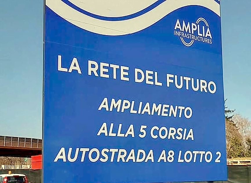 5ª Corsia per l’autostrada A8