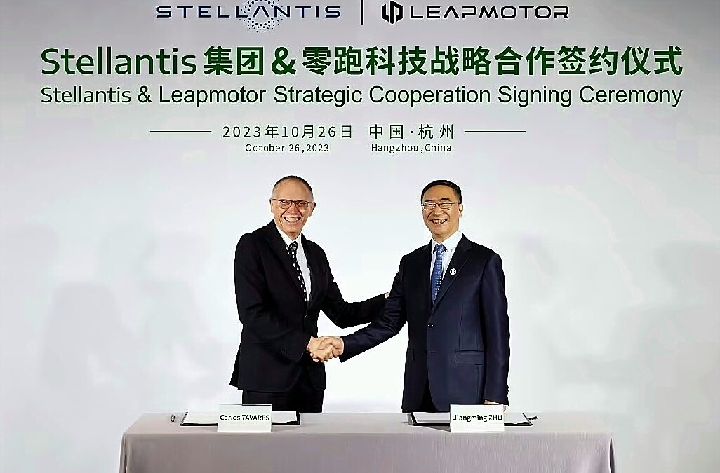 Accordo di Stellantis con la cinese Leapmotor