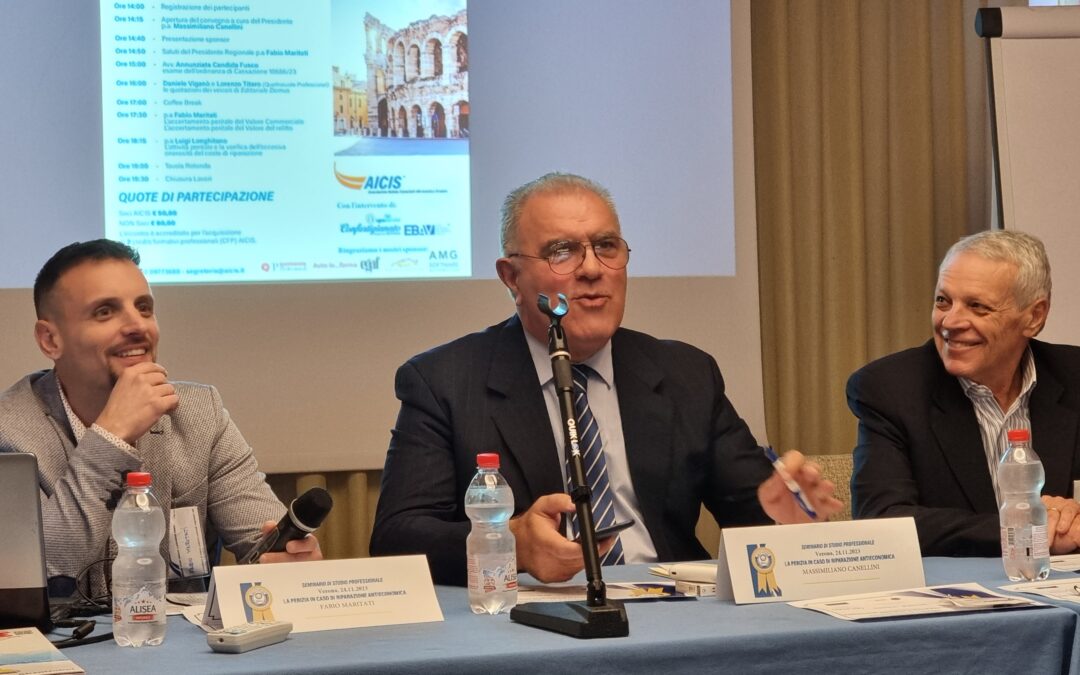 Lieta sorpresa al seminario AICIS di Verona