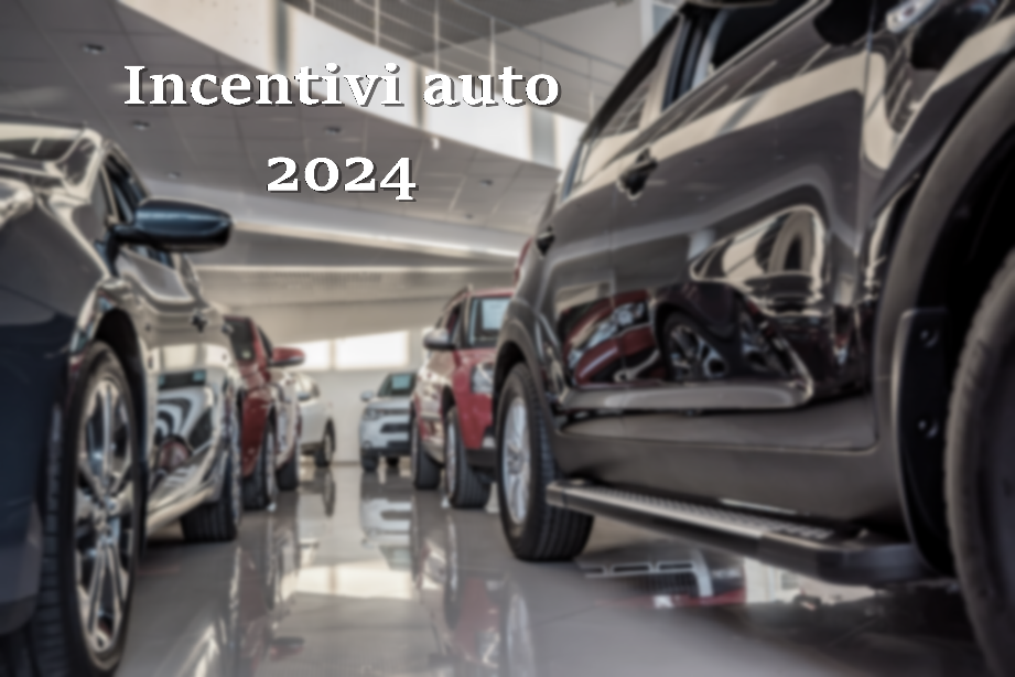 Incentivi 2024 all’acquisto di auto